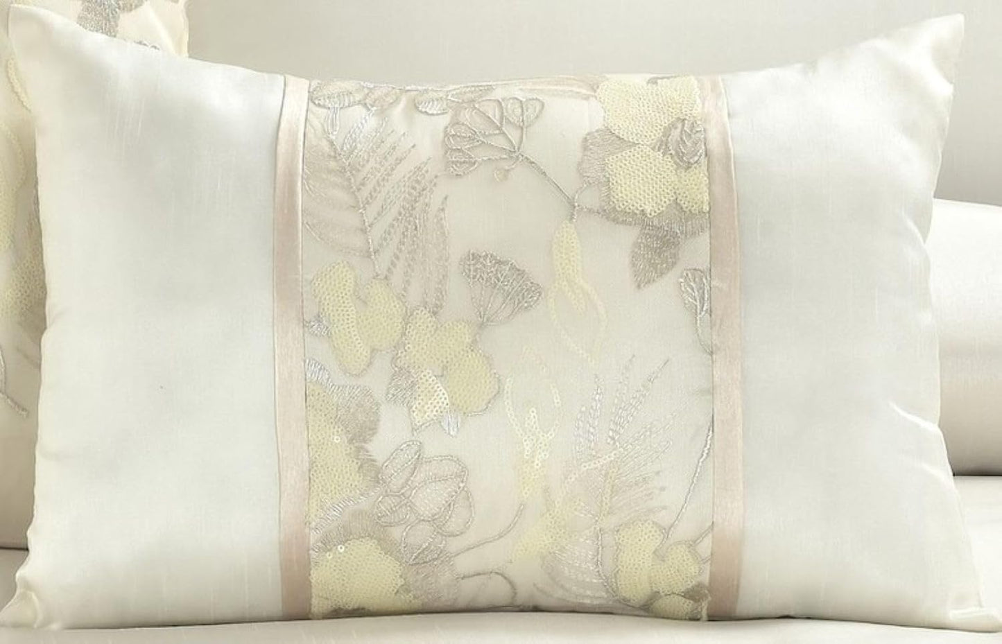 Savanna Embroidered Floral Duvet Cover Set – 100% Polyester Soft Touch Bedding | Night Zone