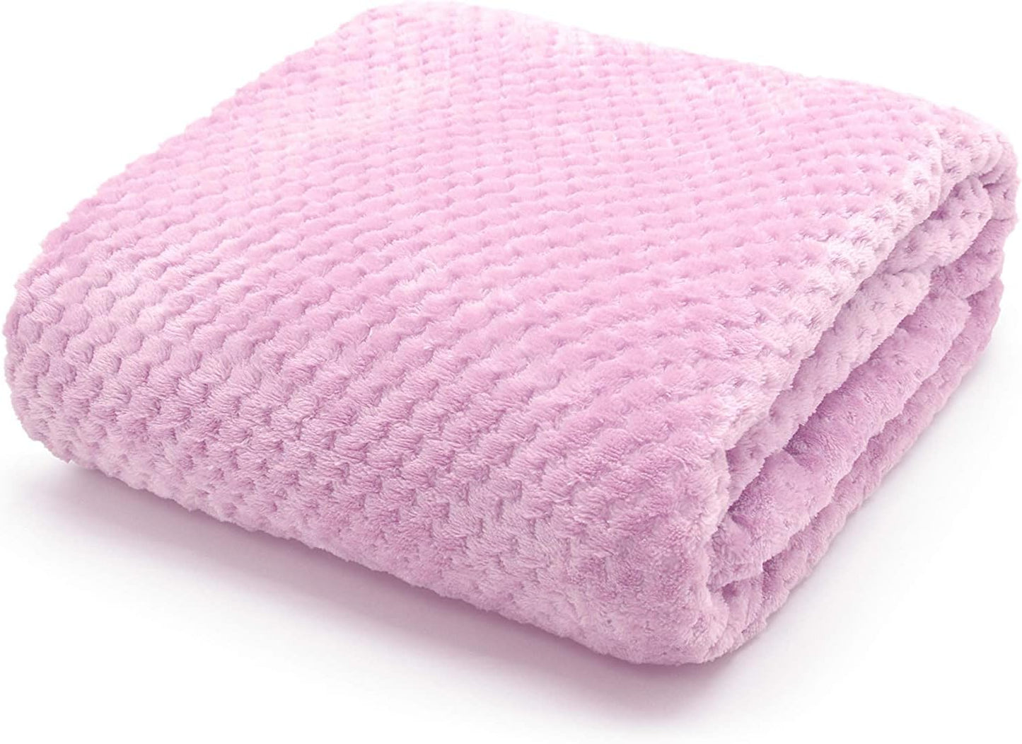 Waffle Luxury Flannel Fleece Throw Blanket â Ultra Soft Warm Sofa & Bed Throw | Night Zone