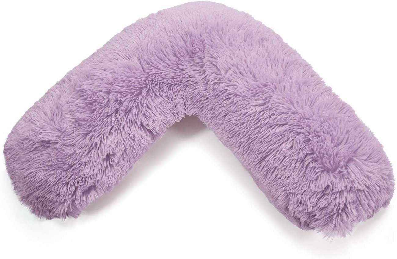 Cuddles V Shaped Pillow with Case or V Pillowcase Only – Orthopaedic Support Cushion | Night Zone