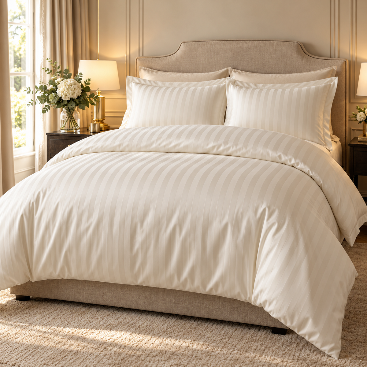 Duvet Cover Sets in a luxury home setting