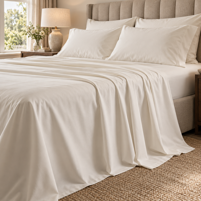 Flat Sheets in a luxury home setting