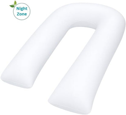 U Shape Body Pillow 12ft & 9ft – Pregnancy & Full Body Support Pillow | Night Zone