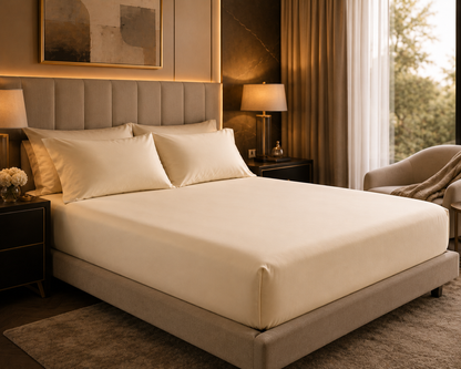 400 Thread Count 100% Egyptian Cotton Fitted Sheet – Hotel Quality Bedding | Night Zone