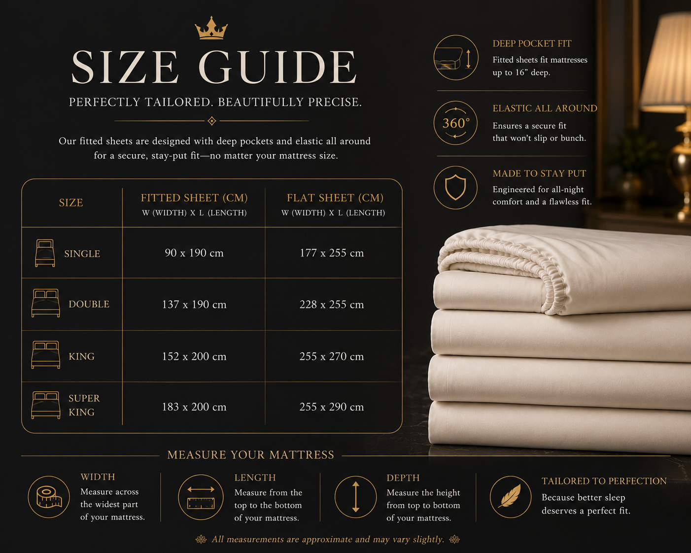 400 Thread Count 100% Egyptian Cotton Fitted Sheet – Hotel Quality Bedding | Night Zone