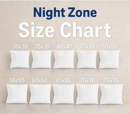 Cushion Inner Pads Pack of 4 – Square Cushion Inserts & Fillers | Night Zone