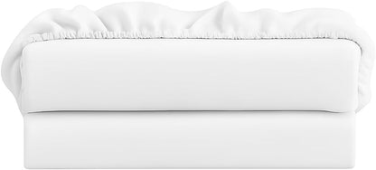 Brushed Microfibre Extra Deep Fitted Sheet 40cm – Soft Easy Care Bedding | Night Zone