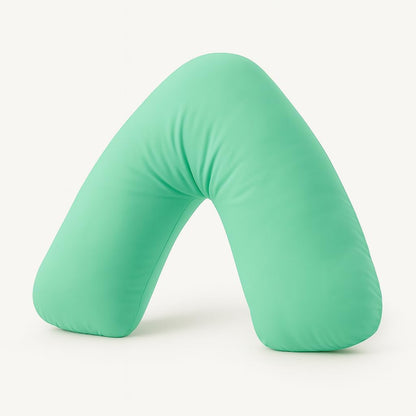 Easy Care Polycotton Orthopaedic V Shaped Pillow with Case or V Pillowcase Only | Night Zone