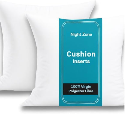 Cushion Inner Pads Pack of 2 – Square Cushion Insert Fillers | Night Zone