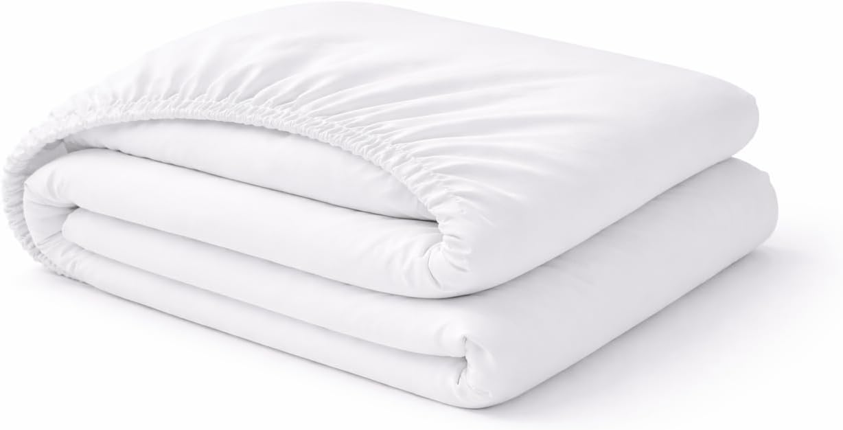 Microfibre Fitted Sheet 25cm Deep – Soft Easy Care Bedding | Night Zone