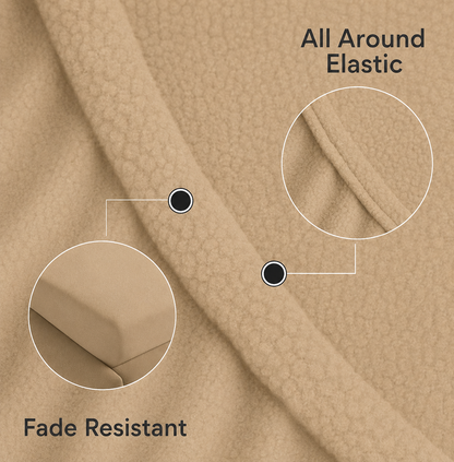 Teddy Fleece Fitted Sheet 30cm Deep – Extra Deep Teddy Bear Bedding | Night Zone