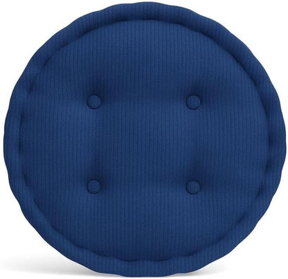 Round Fleece Booster Seat Pad 10cm Thick – Soft Chair Cushion for Extra Comfort | Night Zone