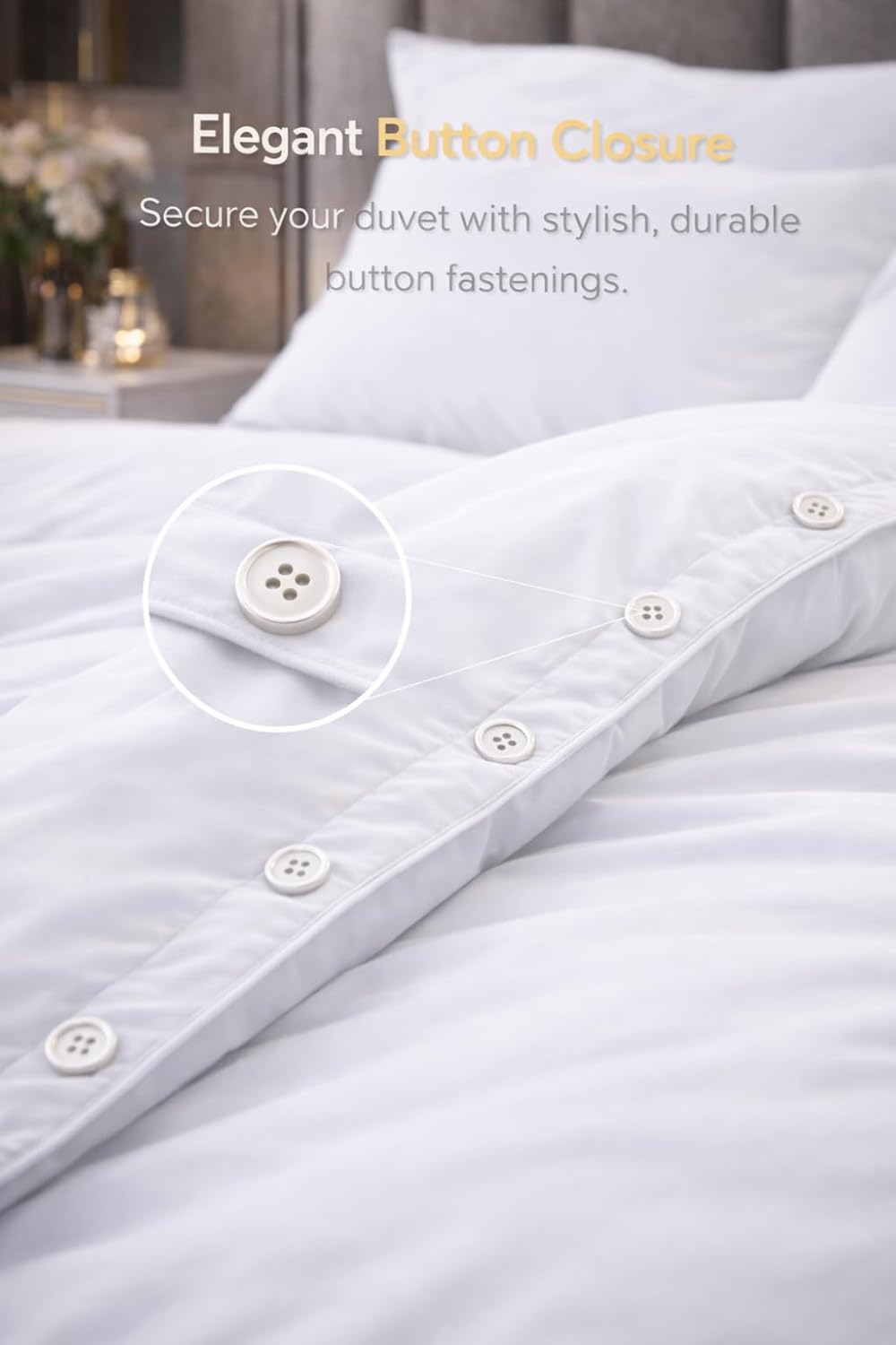 800 Thread Count 100% Egyptian Cotton Duvet Cover Set – Hotel Collection Luxury Bedding | Night Zone