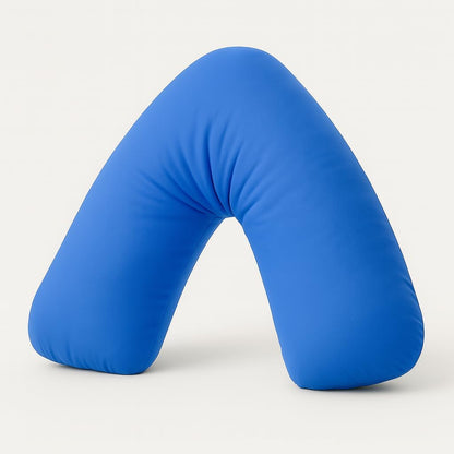 Easy Care Polycotton Orthopaedic V Shaped Pillow with Case or V Pillowcase Only | Night Zone