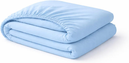 Microfibre Fitted Sheet 25cm Deep – Soft Easy Care Bedding | Night Zone