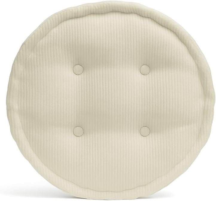 Round Fleece Booster Seat Pad 10cm Thick – Soft Chair Cushion for Extra Comfort | Night Zone