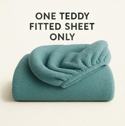 Teddy Fleece Fitted Sheet 30cm Deep – Extra Deep Teddy Bear Bedding | Night Zone