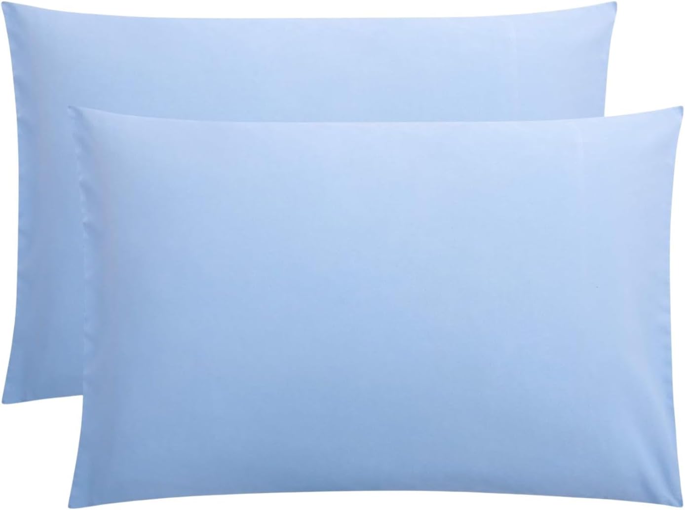Microfibre Pillow Cases Pair – Soft Touch Hypoallergenic Bedding | Night Zone