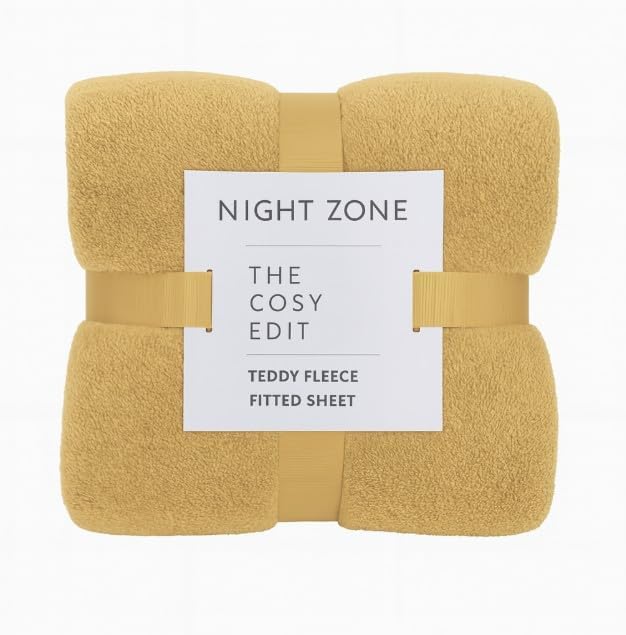 Teddy Fleece Fitted Sheet 30cm Deep – Extra Deep Teddy Bear Bedding | Night Zone