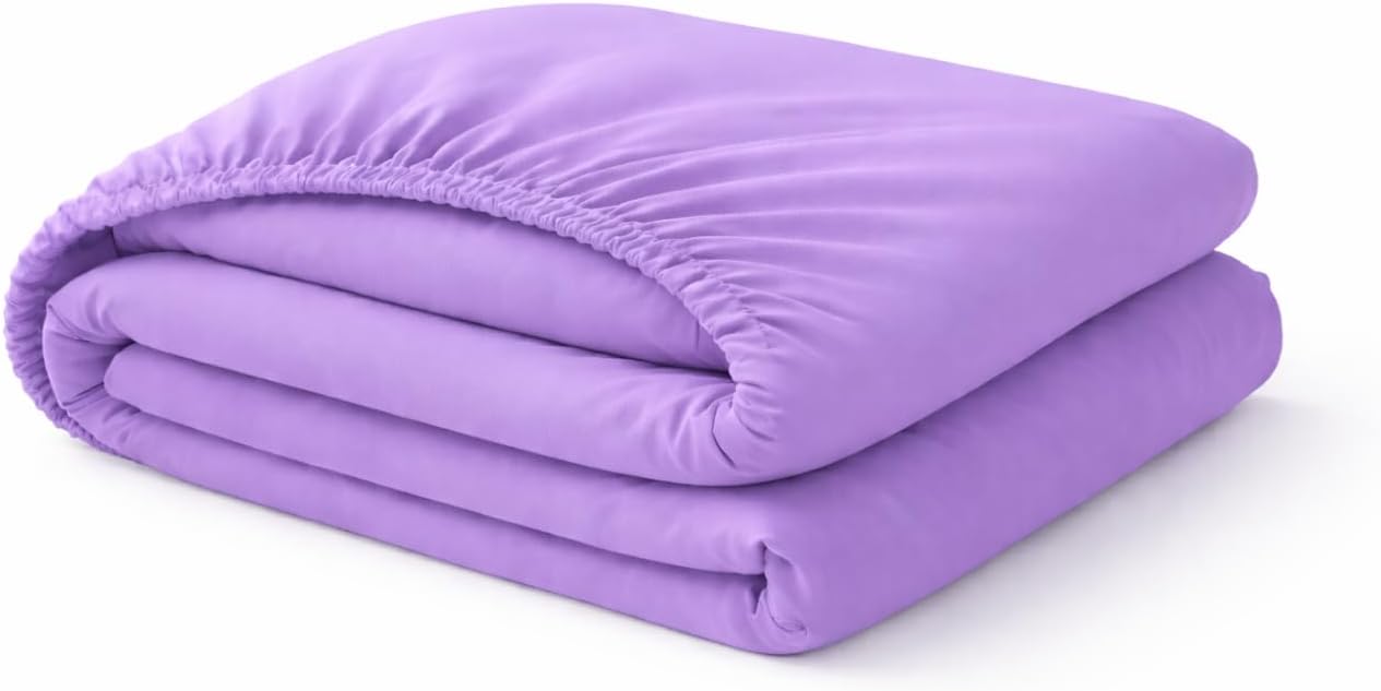 Microfibre Fitted Sheet 25cm Deep – Soft Easy Care Bedding | Night Zone
