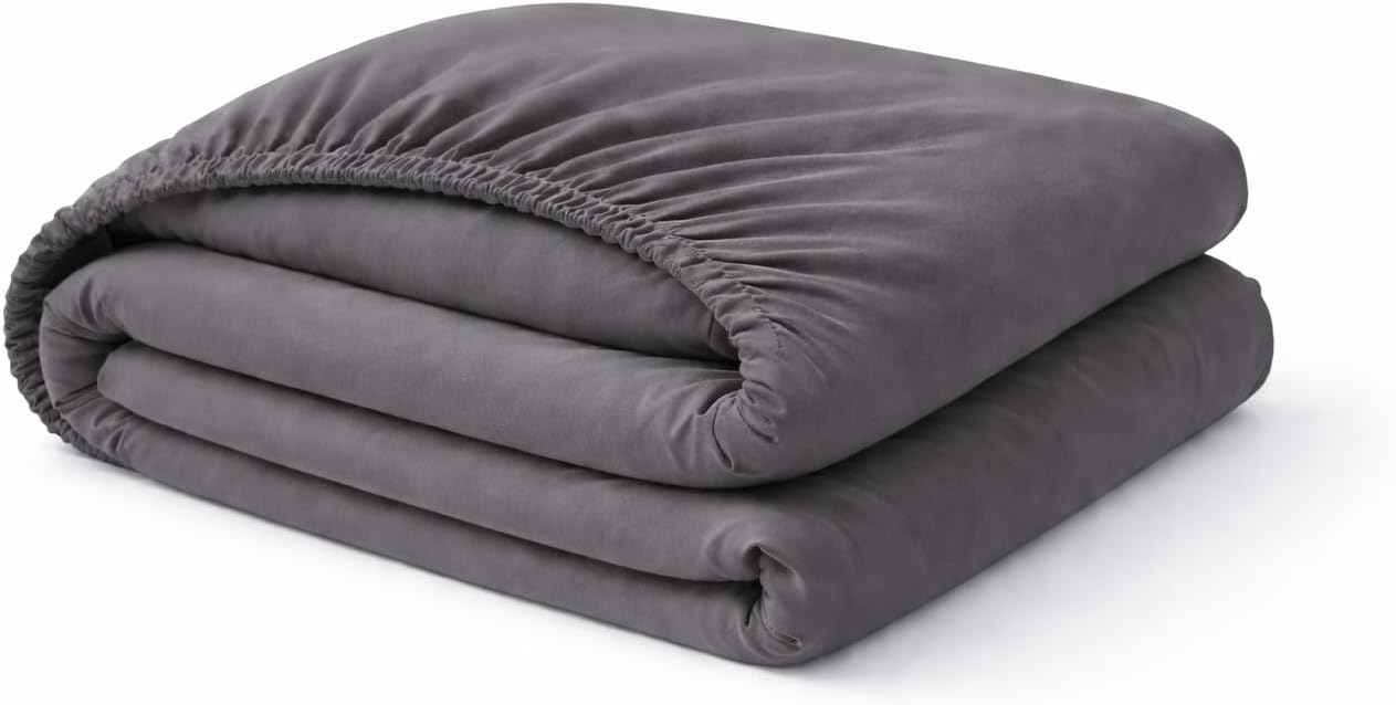 Microfibre Fitted Sheet 25cm Deep – Soft Easy Care Bedding | Night Zone
