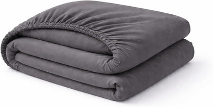 Microfibre Fitted Sheet 25cm Deep – Soft Easy Care Bedding | Night Zone