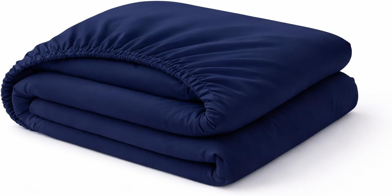 Microfibre Fitted Sheet 25cm Deep – Soft Easy Care Bedding | Night Zone