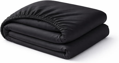 Microfibre Fitted Sheet 25cm Deep – Soft Easy Care Bedding | Night Zone