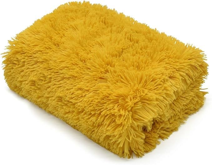Soft & Snug Faux Fur Throw Blanket with Reversible Sherpa Teddy Fleece | Night Zone