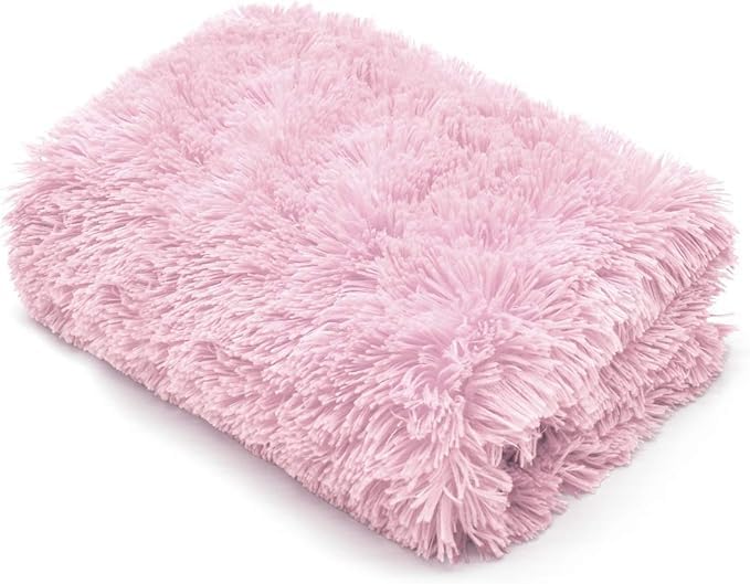 Soft & Snug Faux Fur Throw Blanket with Reversible Sherpa Teddy Fleece | Night Zone