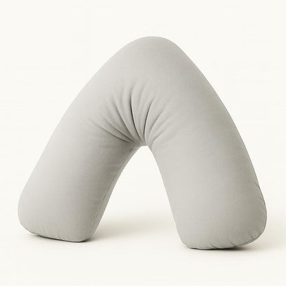 Easy Care Polycotton Orthopaedic V Shaped Pillow with Case or V Pillowcase Only | Night Zone