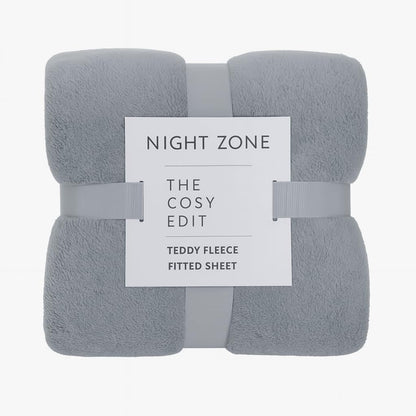 Teddy Fleece Fitted Sheet 30cm Deep – Extra Deep Teddy Bear Bedding | Night Zone