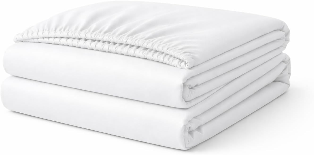 Extra Deep Fitted Sheet 40cm – Polycotton Easy Care Bedding | Night Zone