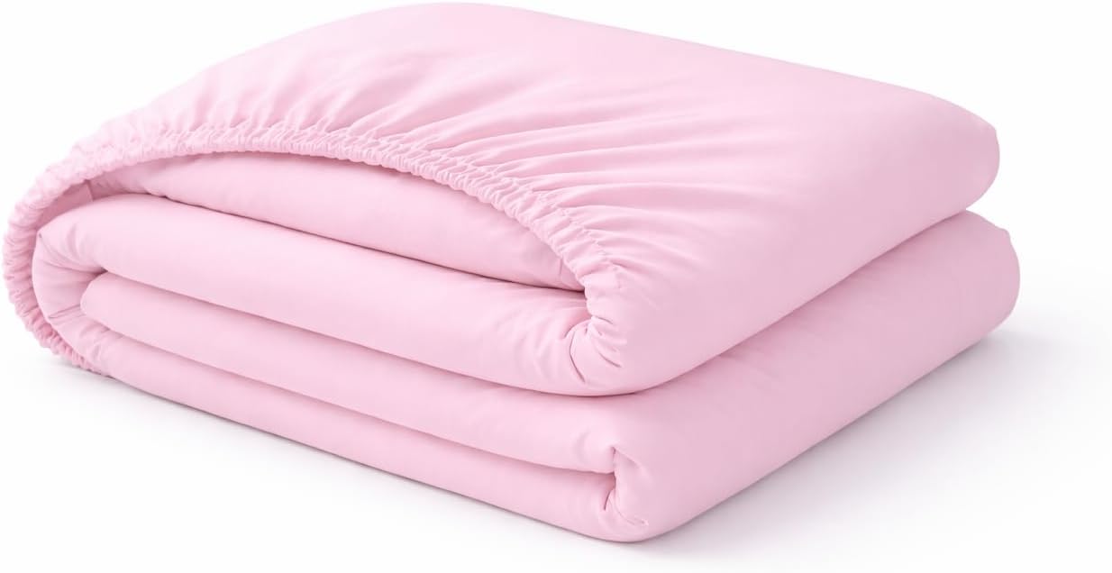 Microfibre Fitted Sheet 25cm Deep – Soft Easy Care Bedding | Night Zone