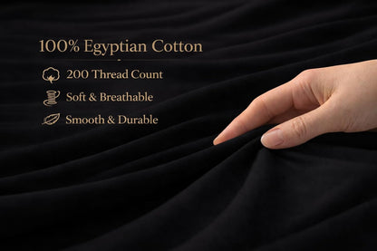Flat Sheet 100% Egyptian Cotton 200 Thread Count Hotel Quality