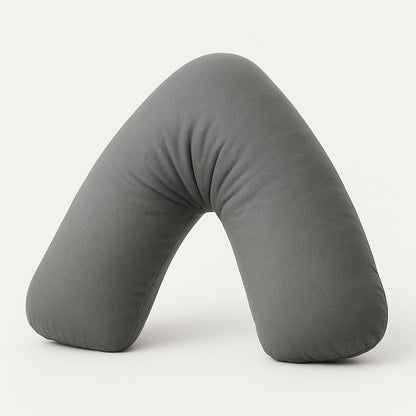 Easy Care Polycotton Orthopaedic V Shaped Pillow with Case or V Pillowcase Only | Night Zone