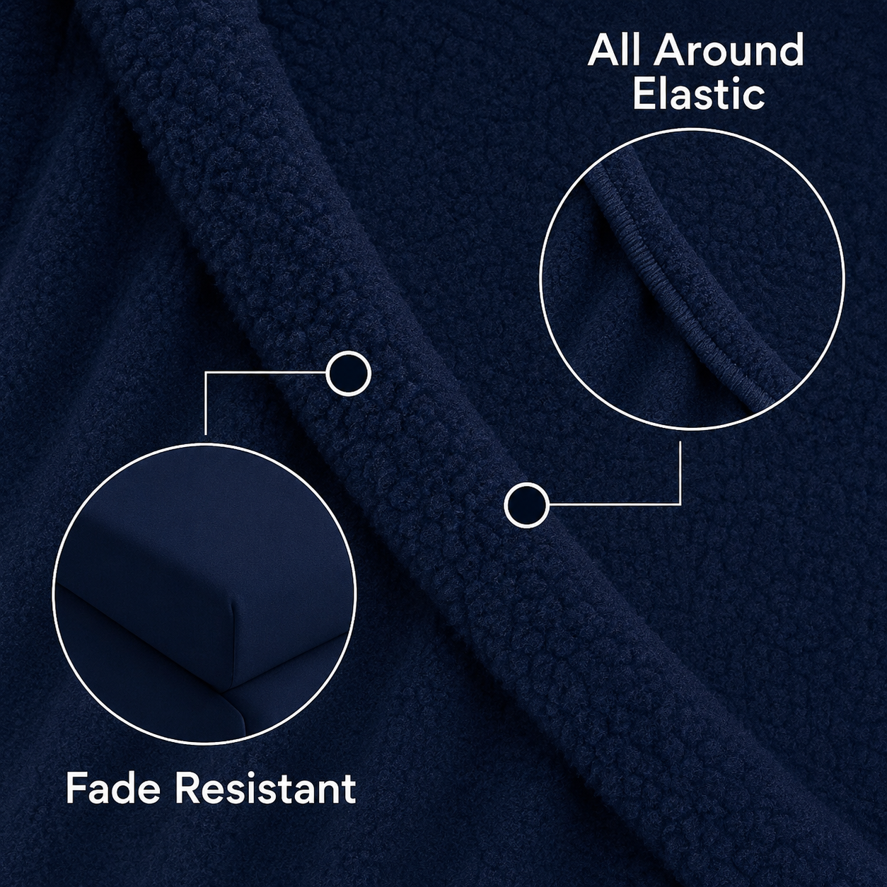 Teddy Fleece Fitted Sheet 30cm Deep – Extra Deep Teddy Bear Bedding | Night Zone