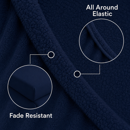 Teddy Fleece Fitted Sheet 30cm Deep – Extra Deep Teddy Bear Bedding | Night Zone