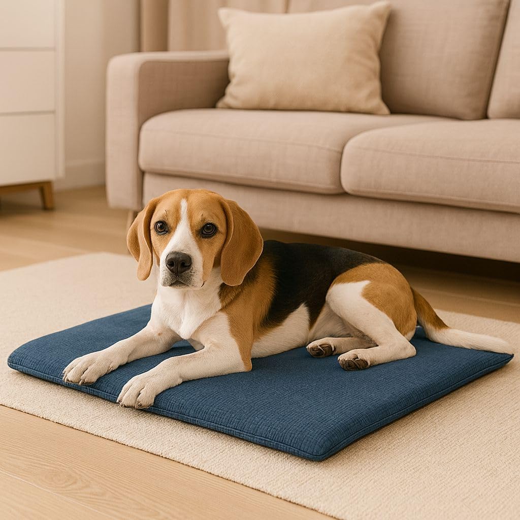 Fleece Pet Mat Washable Dog & Cat Bed – Super Soft Pet Cushion | Night Zone