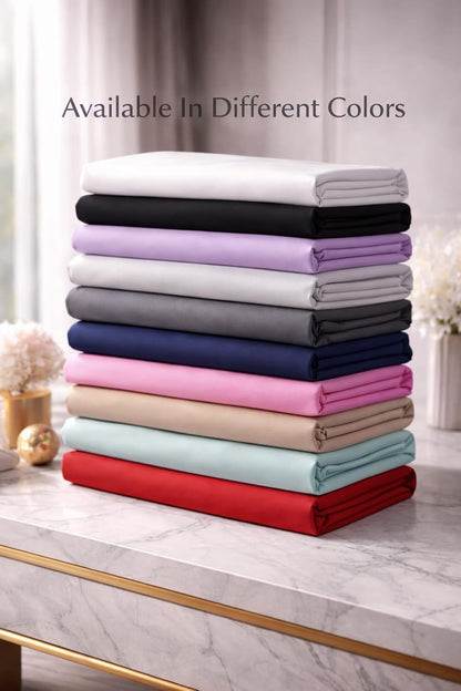 Microfibre Fitted Sheet 25cm Deep – Soft Easy Care Bedding | Night Zone