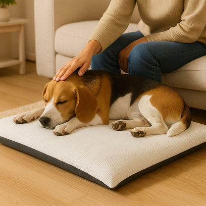 Fleece Pet Mat Washable Dog & Cat Bed – Super Soft Pet Cushion | Night Zone