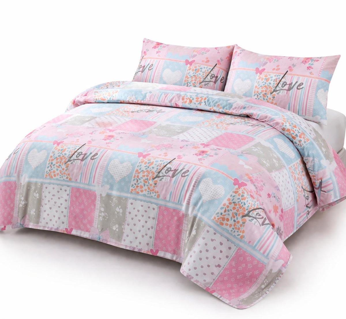 Lux Printed Microfibre Duvet Cover Set – Soft Easy Care Bedding | Night Zone