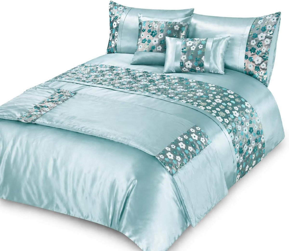 Romi Embroidered Duvet Cover Set – Embellished Luxury Bedding | Night Zone