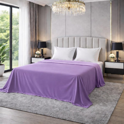 Polycotton Flat Sheet – Soft Easy Care Bed Linen | Night Zone