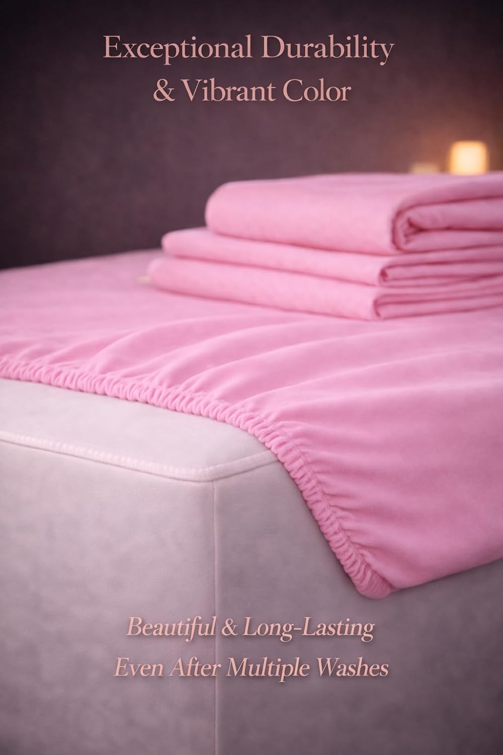 Microfibre Fitted Sheet 25cm Deep – Soft Easy Care Bedding | Night Zone