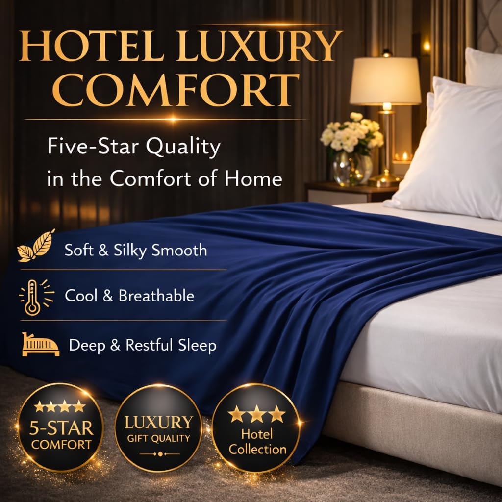 Flat Sheet 100% Egyptian Cotton 200 Thread Count Hotel Quality