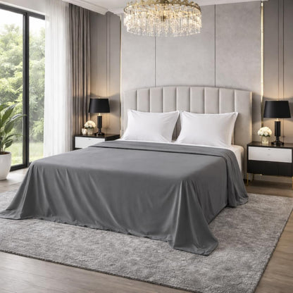 Polycotton Flat Sheet – Soft Easy Care Bed Linen | Night Zone