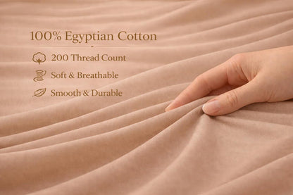 Flat Sheet 100% Egyptian Cotton 200 Thread Count Hotel Quality