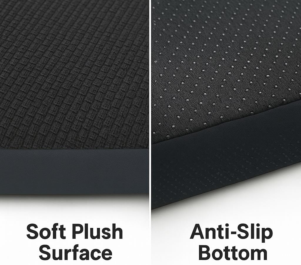 Fleece Pet Mat Washable Dog & Cat Bed – Super Soft Pet Cushion | Night Zone