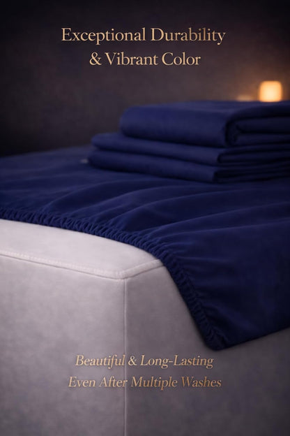 Microfibre Fitted Sheet 25cm Deep – Soft Easy Care Bedding | Night Zone