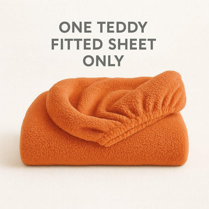 Teddy Fleece Fitted Sheet 30cm Deep – Extra Deep Teddy Bear Bedding | Night Zone
